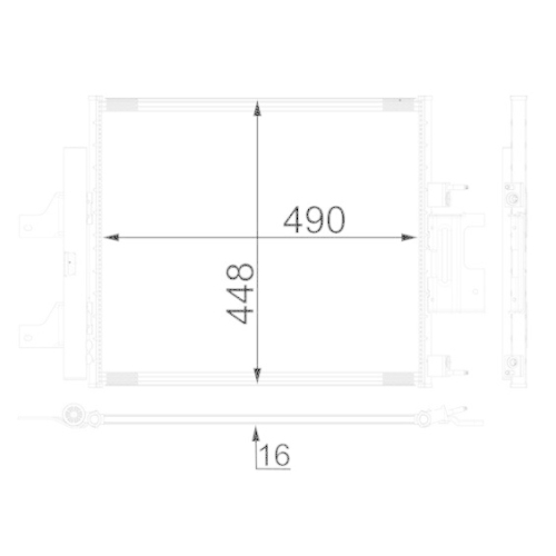 MAHLE Kondensator, Klimaanlage BEHR *** PREMIUM LINE *** AC 26 000P