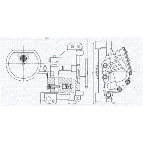 MAGNETI MARELLI &Ouml;lpumpe 351516000148