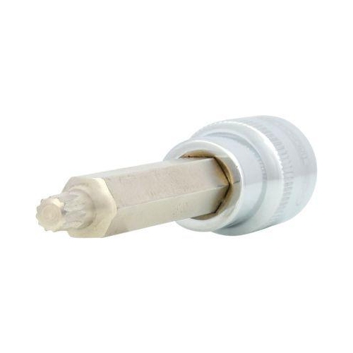 1/2 Zoll CHROMEplus Bit-Stecknuss XZN, lang, M6 auf H&auml;nger KS TOOLS 918.1692-E