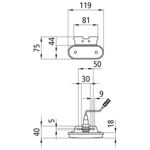 Unipoint LED, 24 V, SML, 1,50 m, P&R, 90 Grad Winkel (C) Suer 127553551