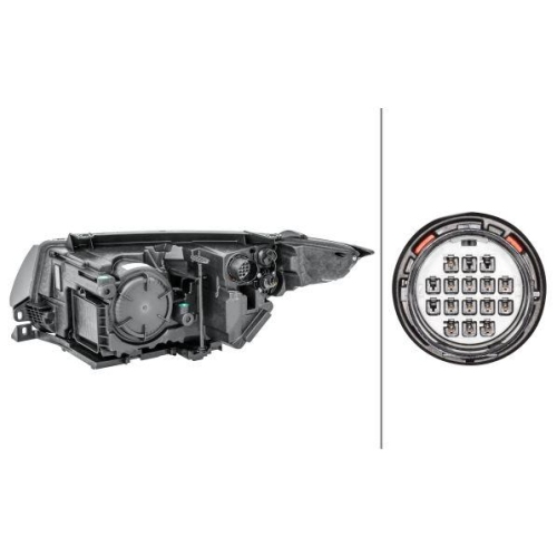 HELLA Hauptscheinwerfer 1LL 354 806-121