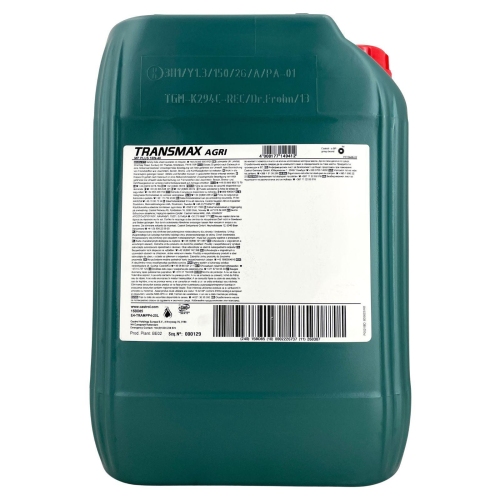 20 L +AH Castrol Transmax Agri MP Plus 10W-40 / ersetzt Aral Traktoral / STOU