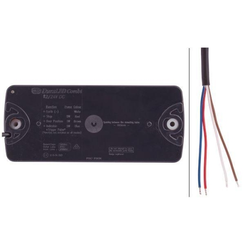 HELLA Heckleuchte 2SD 980 613-211