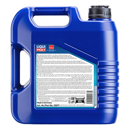 Liqui Moly Marine PWC Oil 10W-40 Jetski Motor&ouml;l 4 Liter API SP JASO MA2 - 25077