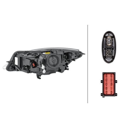 HELLA Hauptscheinwerfer 1ZT 011 166-721