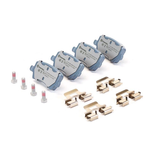 BREMBO Bremsbelagsatz, Scheibenbremse BEYOND LINE - EV P 24 078E