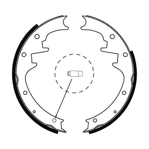 TRW Bremsbackensatz GS8444