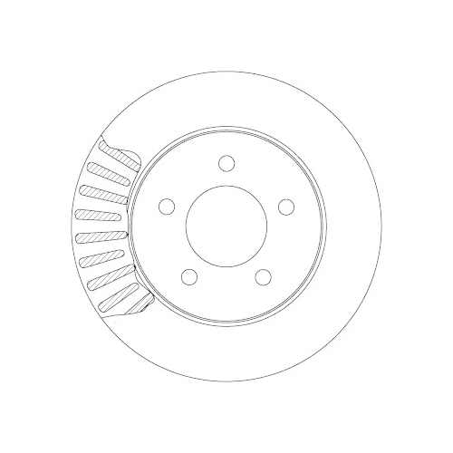 TRW Bremsscheibe DF4508