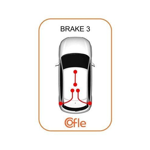 COFLE Seilzug, Feststellbremse 17.6052
