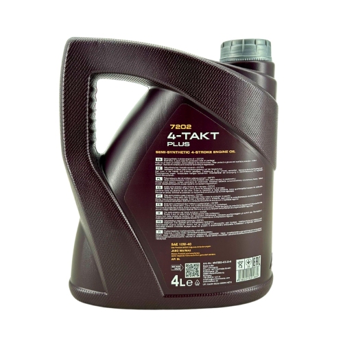 Motor&ouml;l Motoren&ouml;l Mannol 4-Takt Plus 10W-40 4 Liter Kanister MN7202-4