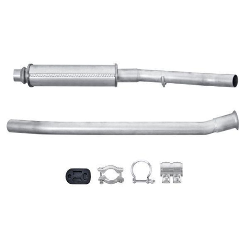 HELLA Mittelschalld&auml;mpfer Easy2Fit &ndash; PARTNERED with Faurecia 8LC 366 023-351