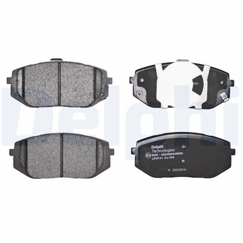 DELPHI Bremsbelagsatz, Scheibenbremse LP3741