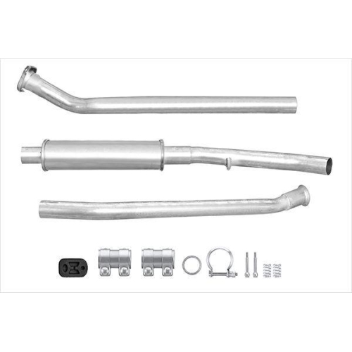 HELLA Mittelschalld&auml;mpfer Easy2Fit &ndash; PARTNERED with Faurecia 8LC 366 023-401