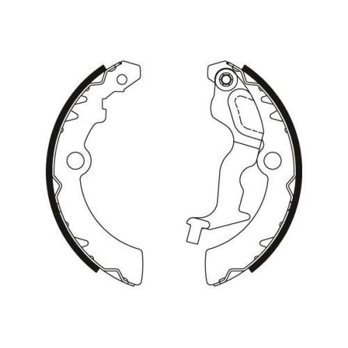 TRW Bremsbackensatz GS8792