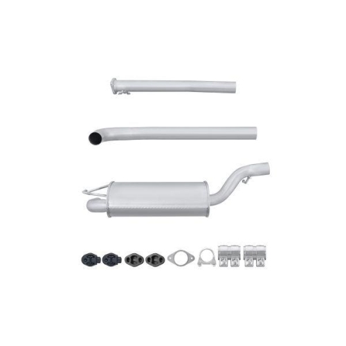 HELLA Mittelschalld&auml;mpfer Easy2Fit &ndash; PARTNERED with Faurecia 8LC 366 024-101