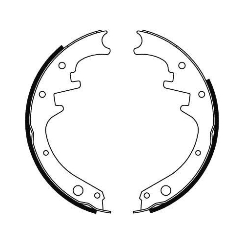 TRW Bremsbackensatz GS8412
