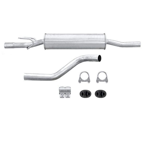 HELLA Mittelschalld&auml;mpfer Easy2Fit &ndash; PARTNERED with Faurecia 8LC 366 024-581