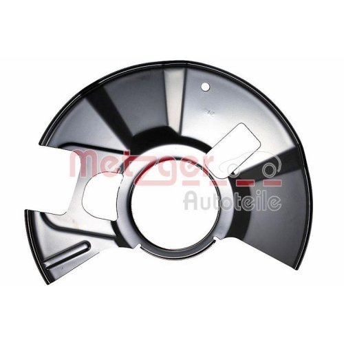 METZGER Spritzblech, Bremsscheibe 6115578