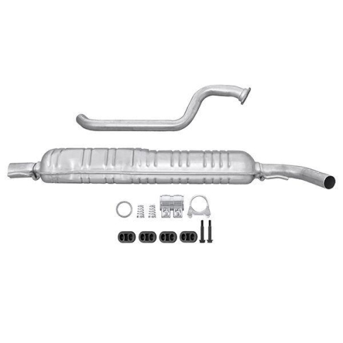 HELLA Mittelschalld&auml;mpfer Easy2Fit &ndash; PARTNERED with Faurecia 8LC 366 024-661