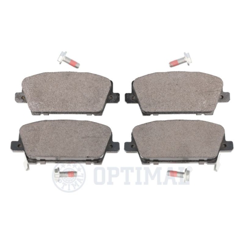 OPTIMAL Bremsbelagsatz, Scheibenbremse BP-12386