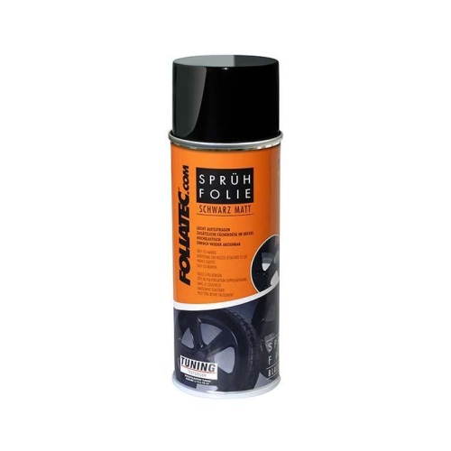 Spr&uuml;hfolie Auto Felgenfolie Spr&uuml;h Lack Set schwarz matt Autofolie, 2x 400ml