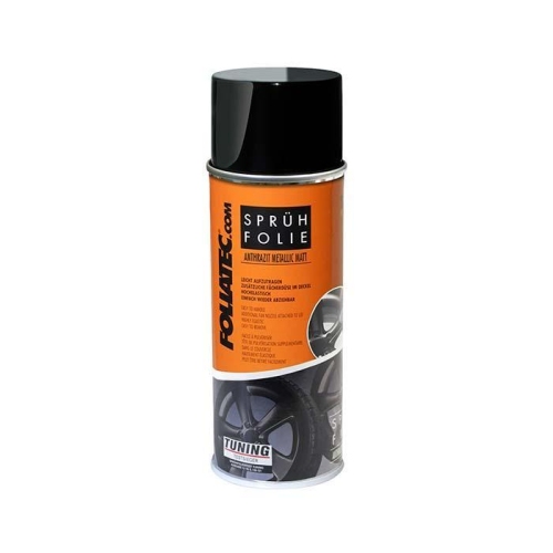 Foliatec Spr&uuml;hfolie schwarz gl&auml;nzend 2x 400ml Spr&uuml;hfolien-Set inkl. Zubeh&ouml;r