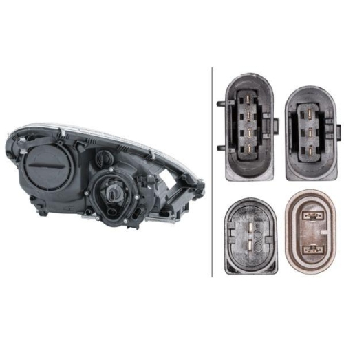 HELLA Hauptscheinwerfer 1EL 008 361-711