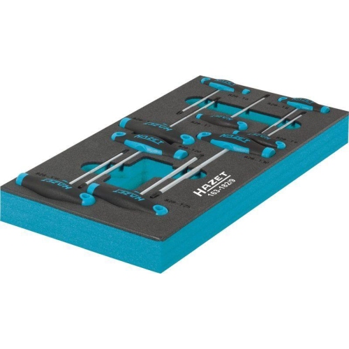 HAZET Schraubendreher Satz T-Griff Innen Torx 9-teilig T6-T30 163-182/9