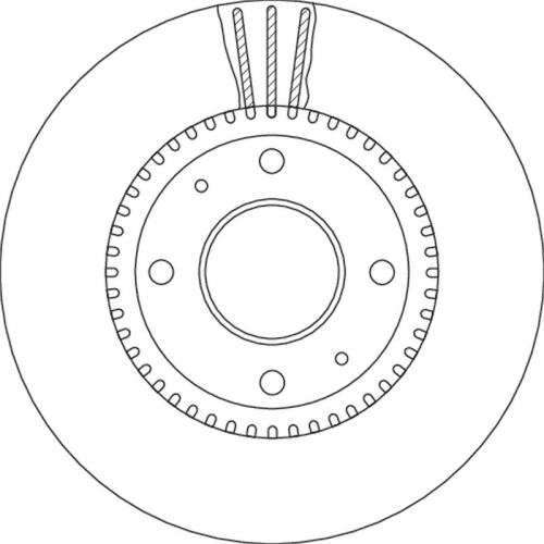 TRW Bremsscheibe DF4710
