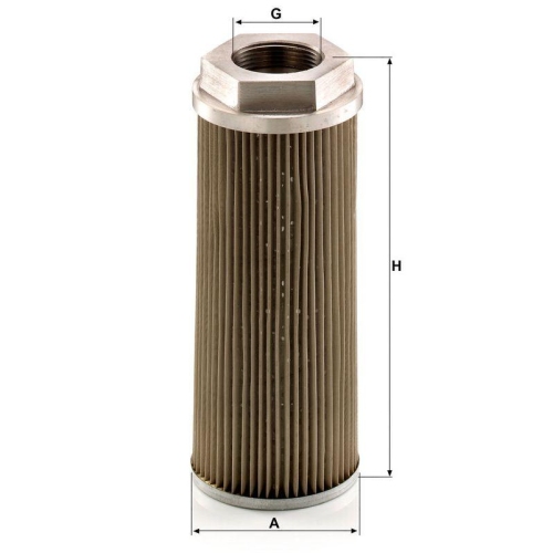 MANN-FILTER Filter, Arbeitshydraulik HD 9210