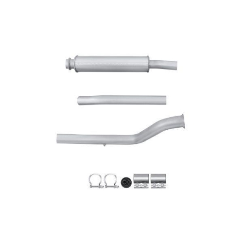 HELLA Mittelschalld&auml;mpfer Easy2Fit &ndash; PARTNERED with Faurecia 8LC 366 025-131