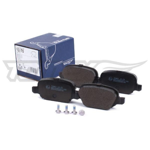 TOMEX Brakes Bremsbelagsatz, Scheibenbremse TX 12-70
