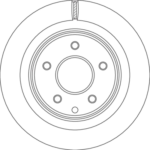 TRW Bremsscheibe DF4745