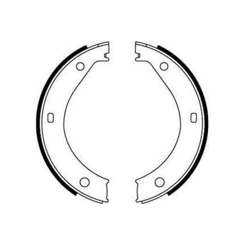 TRW Bremsbackensatz, Feststellbremse GS8217