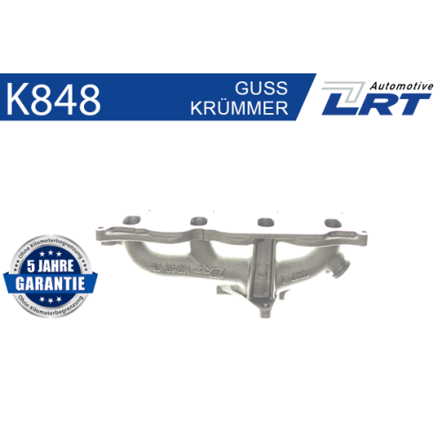 LRT Kr&uuml;mmer, Abgasanlage K848