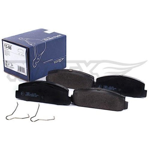 TOMEX Brakes Bremsbelagsatz, Scheibenbremse TX 13-06