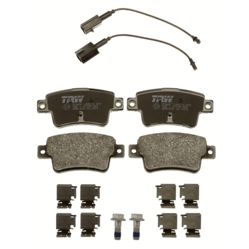 TRW Bremsbelagsatz, Scheibenbremse GDB1872