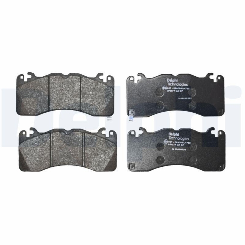 DELPHI Bremsbelagsatz, Scheibenbremse LP3377