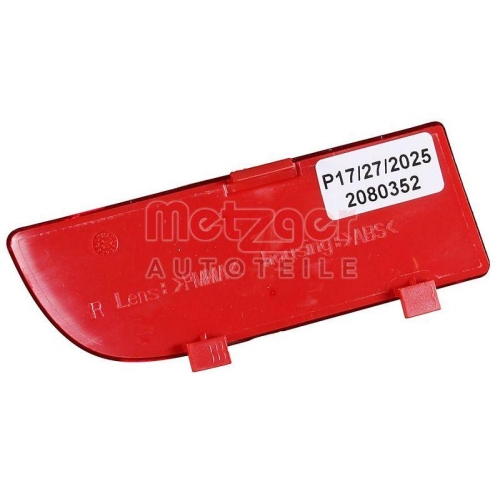 METZGER AUTOTEILE Rückstrahler GREENPARTS 2080352