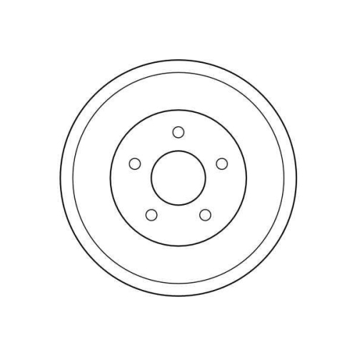 TRW Bremstrommel DB4309