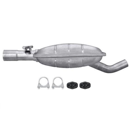 HELLA Mittelschalld&auml;mpfer Easy2Fit &ndash; PARTNERED with Faurecia 8LC 366 026-101