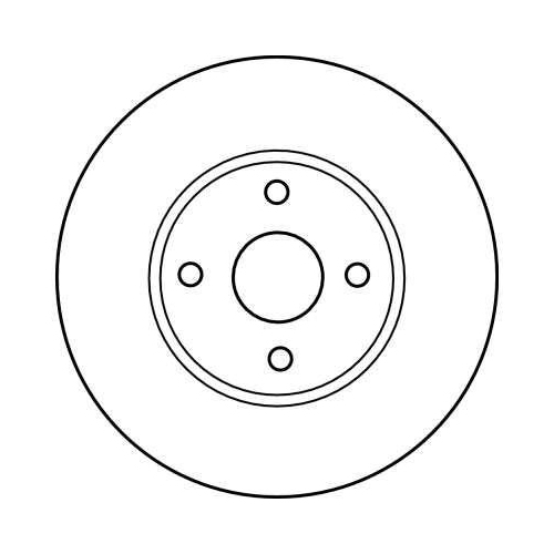 TRW Bremsscheibe DF4121