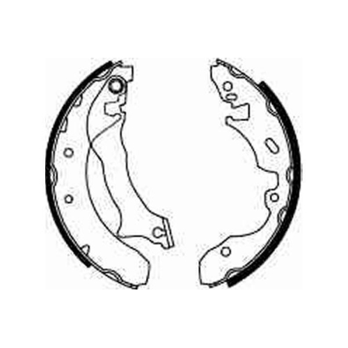 TRW Bremsbackensatz GS8536