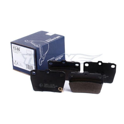 TOMEX Brakes Bremsbelagsatz, Scheibenbremse TX 13-86
