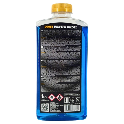 Additiv Mannol 9983 Winter Diesel Additiv Konzentrat 1 Liter Flasche MN9983-1PET