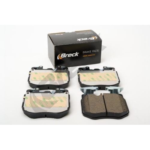 BRECK Bremsbelagsatz, Scheibenbremse 22618 00 551 00