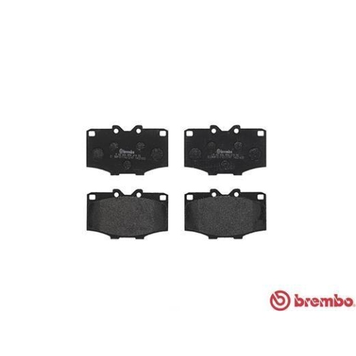 BREMBO Bremsbelagsatz, Scheibenbremse PRIME LINE P 83 006