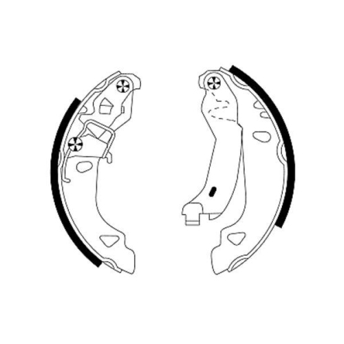 PAGID Bremsbackensatz H8805N