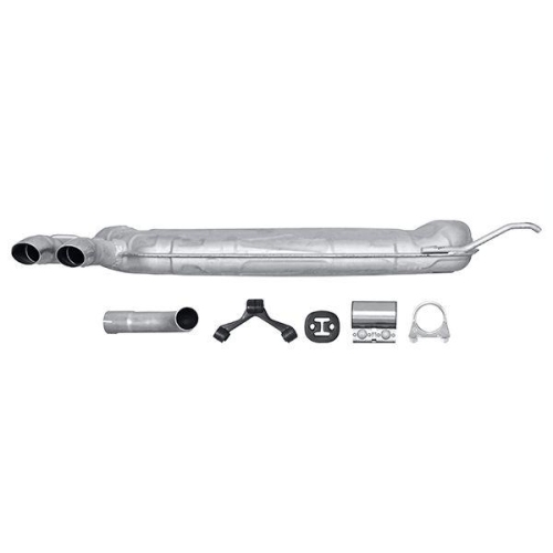 HELLA Endschalld&auml;mpfer Easy2Fit &ndash; PARTNERED with Faurecia 8LD 366 026-681