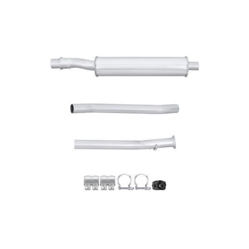 HELLA Mittelschalld&auml;mpfer Easy2Fit &ndash; PARTNERED with Faurecia 8LC 366 023-451